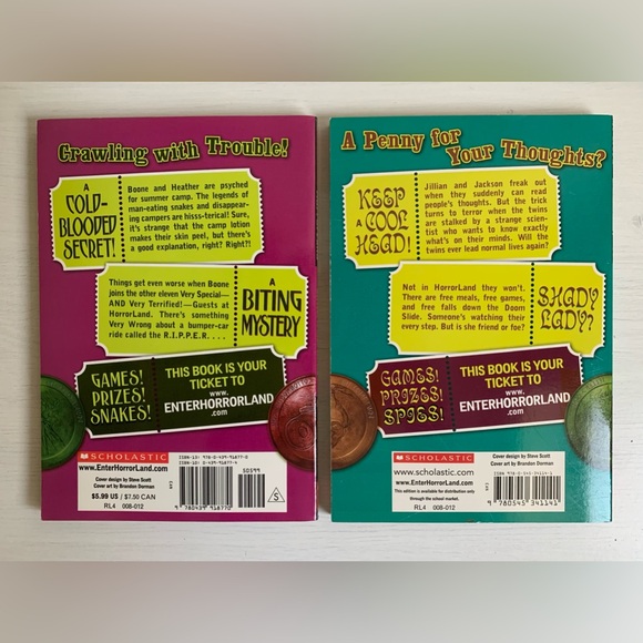 Goosebumps HORRORLAND Series by R.L.Stine Bundle of 8 Books - Picture 9 of 11